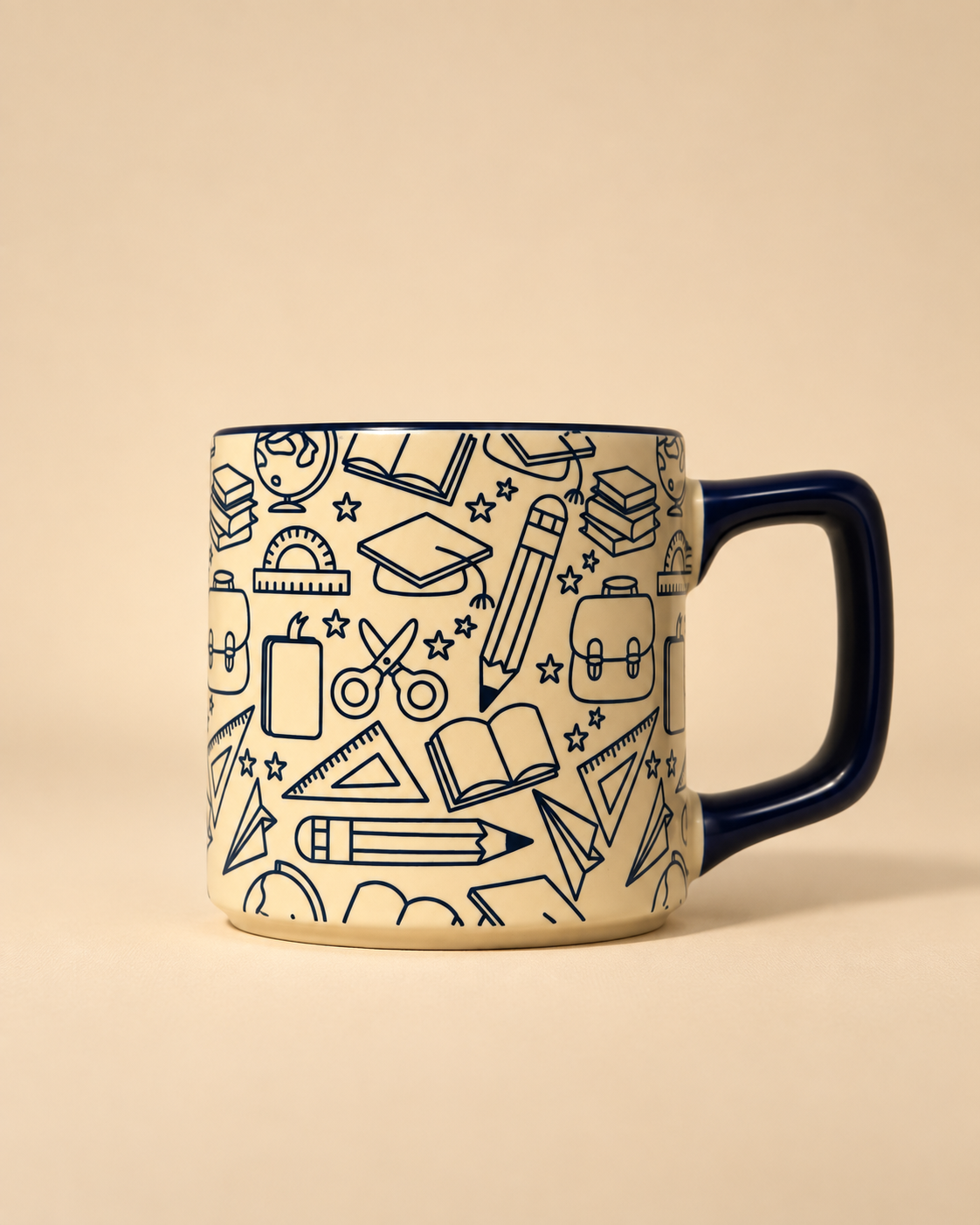 Custom Teacher Name Mug – School Design Teacher's Day Gift UAE