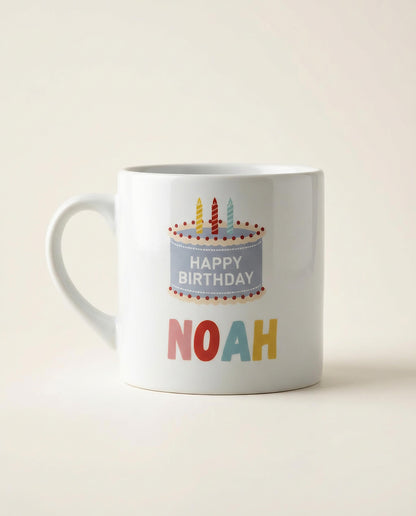Personalized Kids Birthday Mug & Plate Set – 6oz | Next Day Delivery UAE