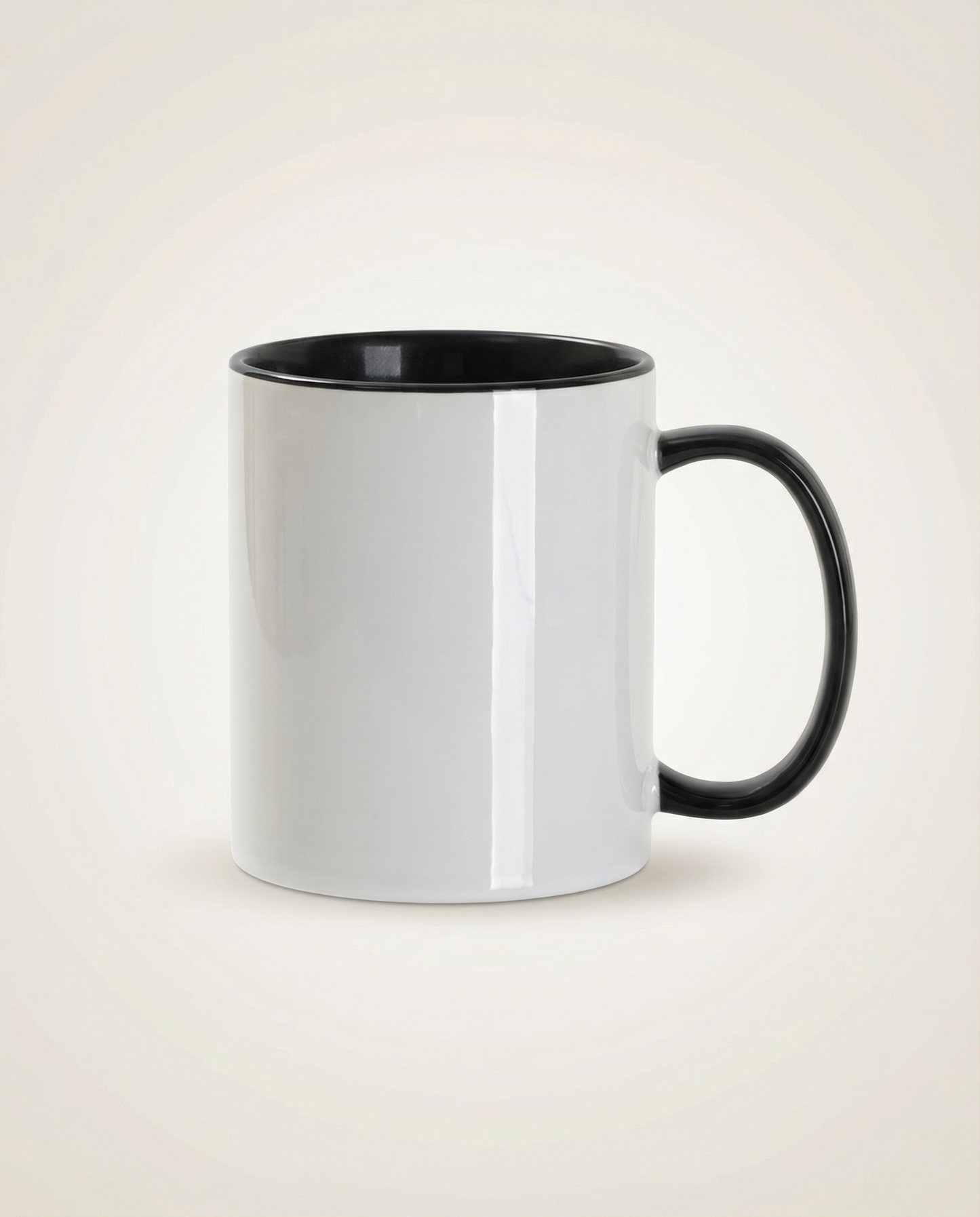 Custom Name Mug – Minimal Black & White